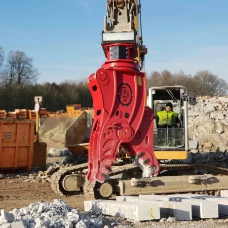 Concrete-Pulveriser-Rotating