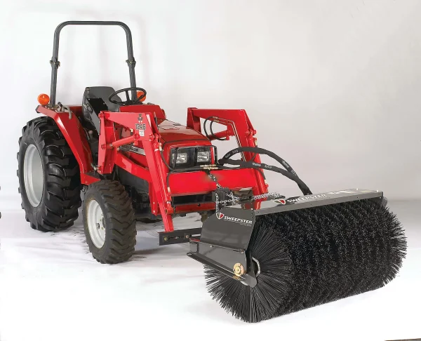 Sweeper tractor